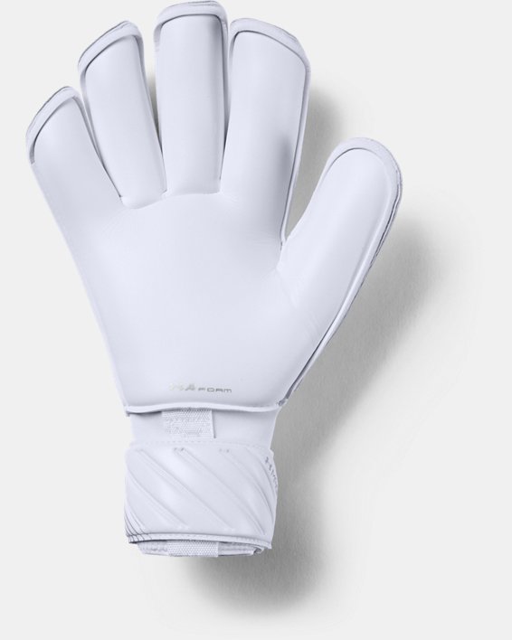 Men's UA Magnetico Premier Keeper Gloves, White, pdpMainDesktop image number 1
